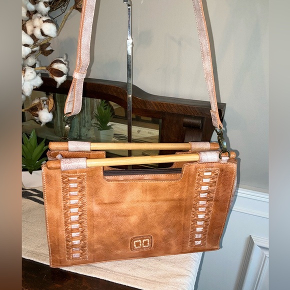 Bed Stu Tan and Pink Shoulder Bag - Picture 5 of 14